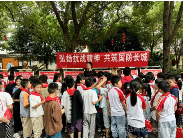 永新县开展2025年全民国防教育进校园活动