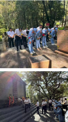 三湾乡举行缅怀革命先烈公祭活动图3