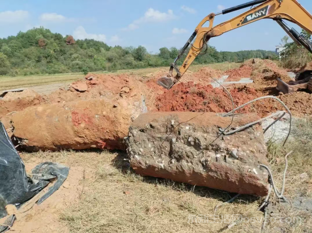 澧田镇依法拆除违法占地建筑，坚决守牢耕地保护红线图2