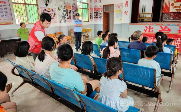 莲洲乡：禁毒防溺双宣传 护航青春共成长图3