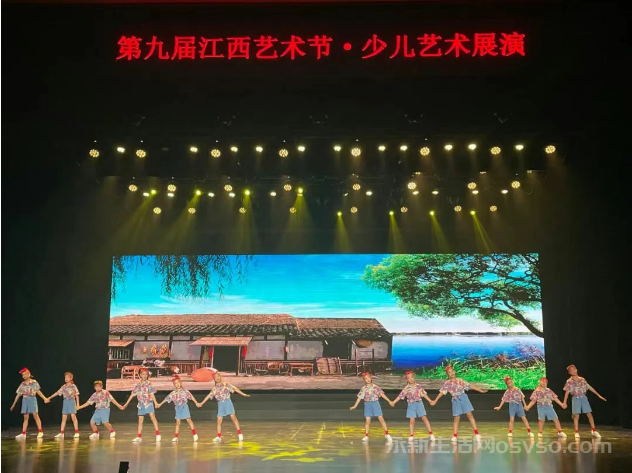 第九届江西艺术节 永新少儿艺术节目获省级展演满堂彩小鼓清新盾牌酷炫图3