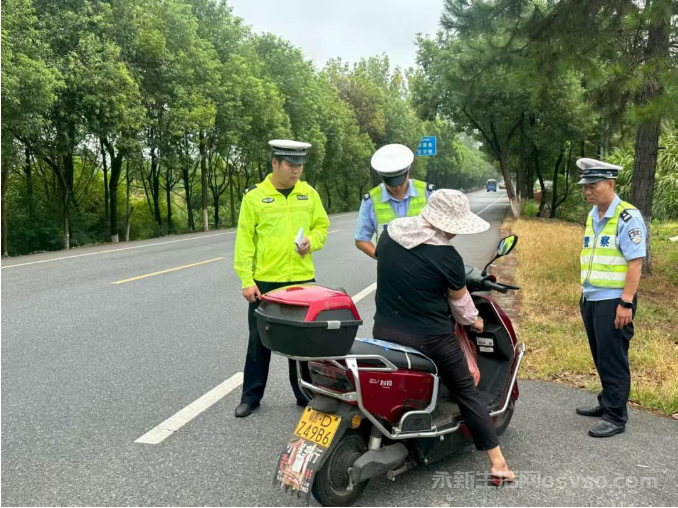永新交管大队进一步加强对二三轮摩托车、电动车交通违法的整治工作
