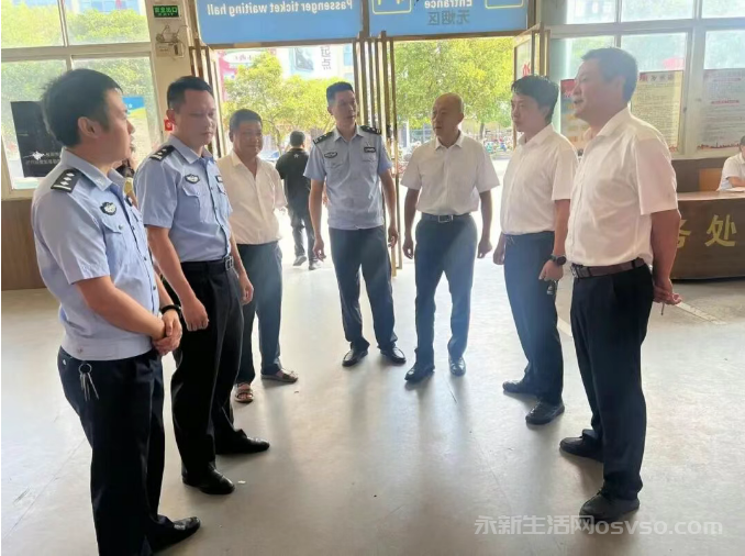 永新交管大队民辅警深入辖区交通运输企业开展安全隐患排查工作图2