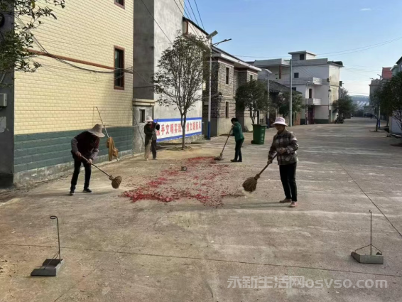 莲洲乡：人居环境整治 保洁员“在行动”