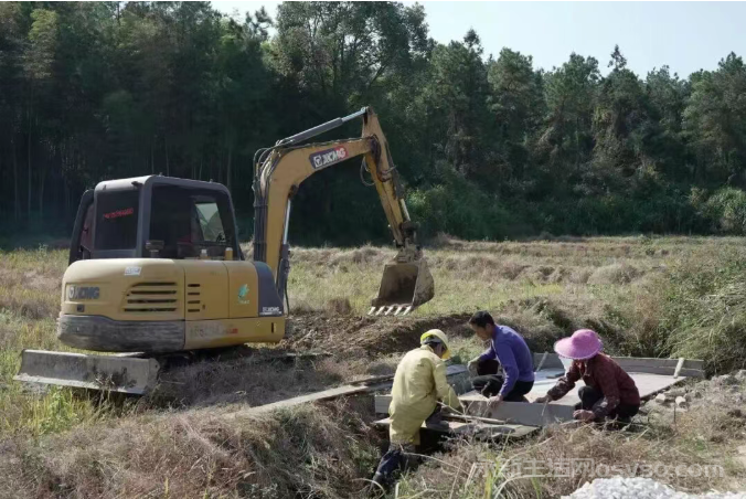 永新烟阁乡长富村:大力推进高标准农田建设