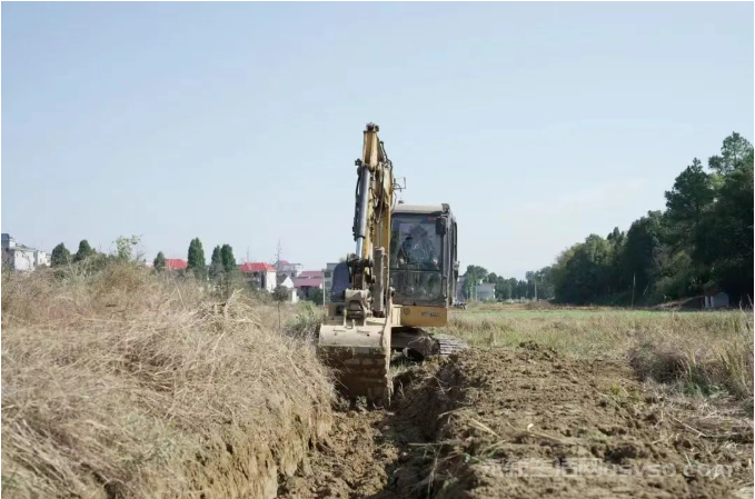 永新烟阁乡长富村:大力推进高标准农田建设